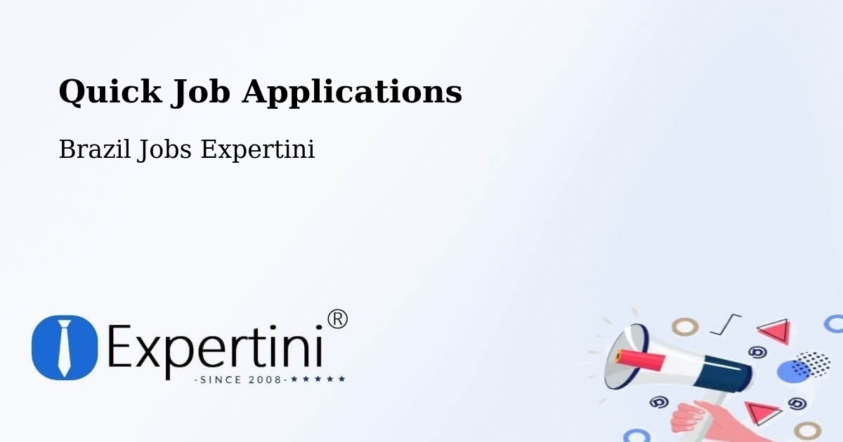 Quick Apply Feature – Poá - Brazil Jobs Expertini
