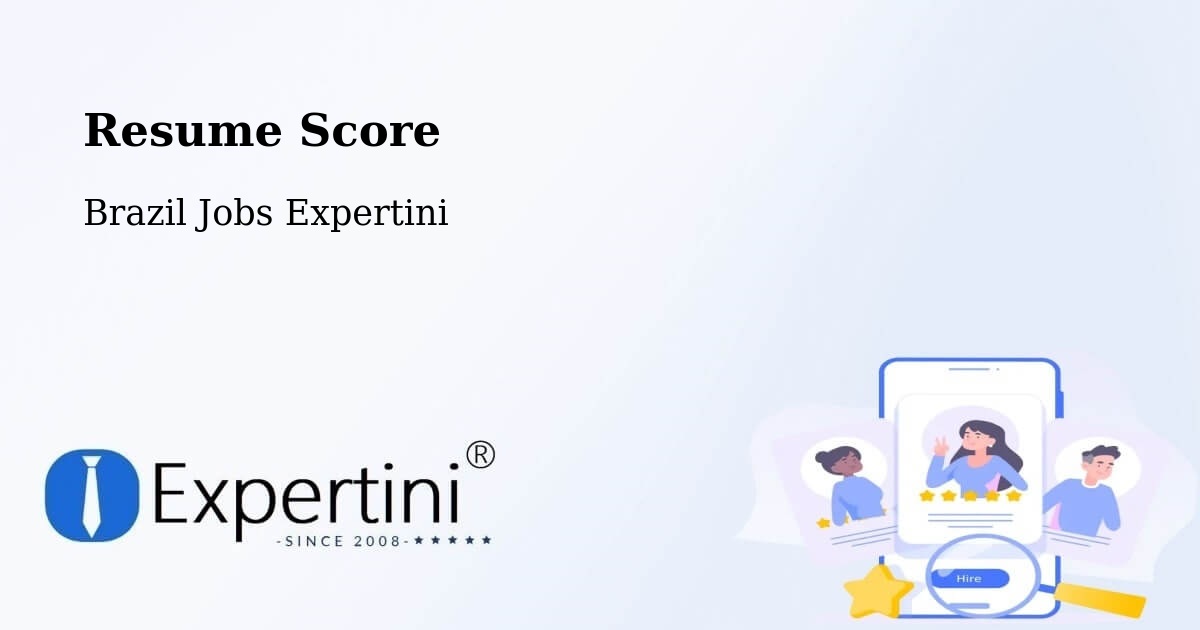 Resume Score & Job Description Match Tool – Poá - Brazil Jobs Expertini